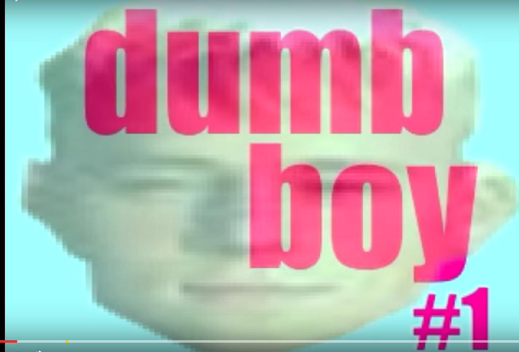The Internet is a tenuous place: finding the dumb boy #1